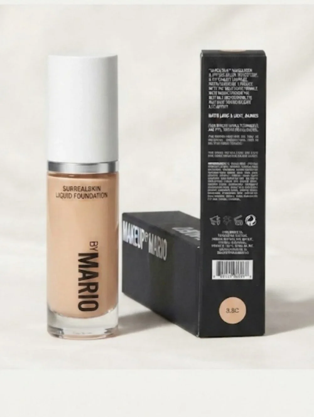 SurrealSkin Liquid Foundation by MAKEUP BY MARIO — Shade 3.8C
